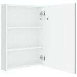 Led-Speilskap Til Bad Blank Hvit 50X13X70 Cm