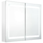 Led-Speilskap Til Bad Blank Hvit 80X12X68 Cm