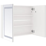 Led-Speilskap Til Bad Blank Hvit 80X12X68 Cm