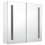 Led-Speilskap Til Bad Blank Hvit 62X14X60 Cm