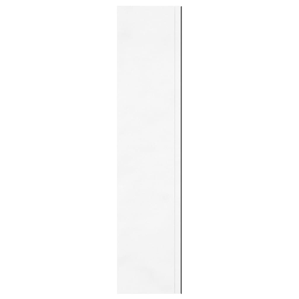 Speilskap Til Bad 60X15X75 Cm Mdf Skinnende Hvit