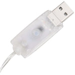 Dekorativ Led-Lyskjegle Akryl Blå 90 Cm