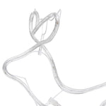 Reinsdyr Og Slede Julepynt Utendørs 576 Lysdioder