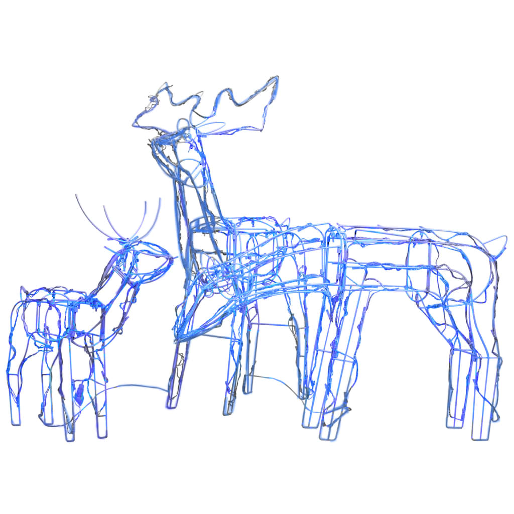 Julelysdekorasjon Reinsdyr 3 Deler 229 Leds