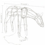 Julelysdekorasjon Reinsdyr 3 Deler 229 Leds
