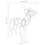 Julelysdekorasjon Reinsdyr 3 Deler 229 Leds