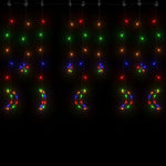 Lysslynge Stjerne Og Måne Med Fjernkontroll 345 Led Flerfarget