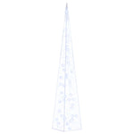 Dekorativ Led-Lyskjegle I Akryl Blå 90 Cm