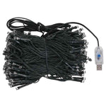 Forhåndsbelyst Kunstig Halvt Juletre Med Kulesett Grønn 180 Cm