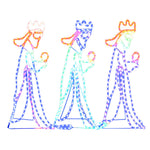 Hellige Tre Konger Julefigur Med 504 Lysdioder 99,5X45,5 Cm