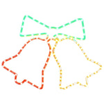 Juleklokkefigur Med 72 Lysdioder 50X56 Cm