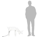 Julereinsdyrfigur Varmhvit 73X31X45 Cm