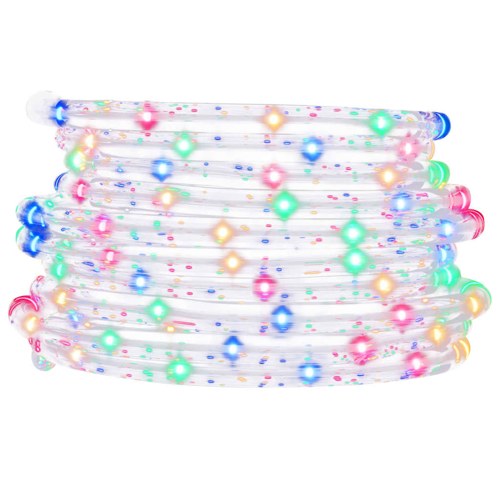 Taulys Med 120 Lysdioder Flerfarget 5 M Pvc