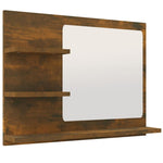 Badespeil Røkt Eik 60X10,5X45 Cm Konstruert Tre