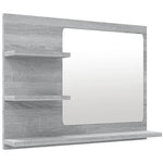 Badespeil Grå Sonoma 60X10,5X45 Cm Konstruert Tre