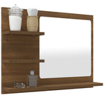 Badespeil Brun Eik 60X10,5X45 Cm Konstruert Tre