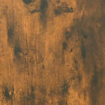 Baderomsspeil Røkt Eik 40X10,5X37 Cm Konstruert Tre