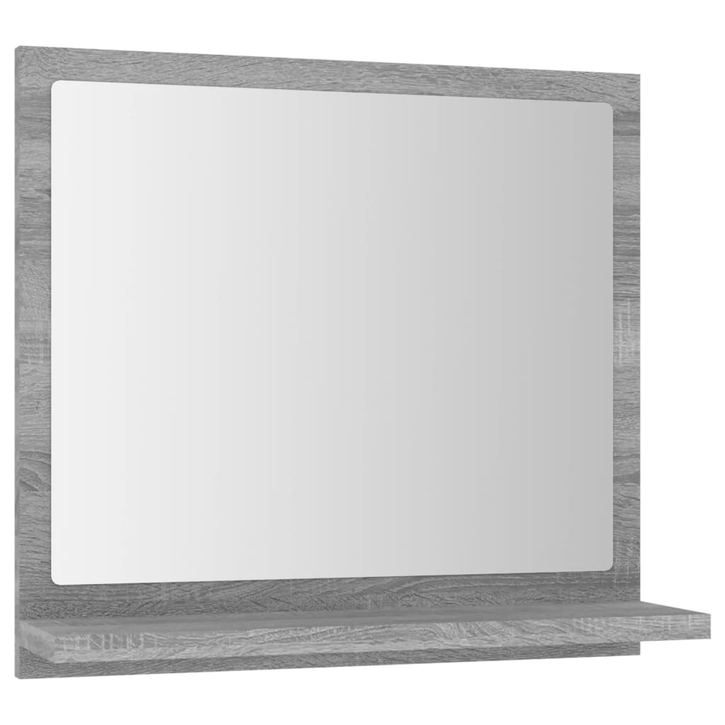 Badespeil Grå Sonoma 40X10,5X37 Cm Konstruert Tre