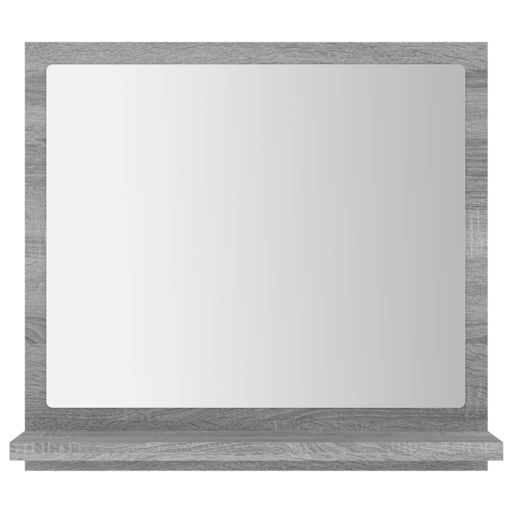 Badespeil Grå Sonoma 40X10,5X37 Cm Konstruert Tre