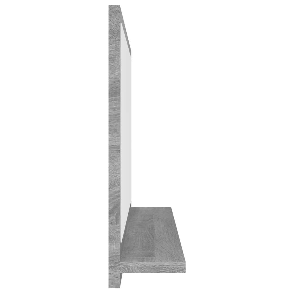 Badespeil Grå Sonoma 40X10,5X37 Cm Konstruert Tre