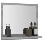 Badespeil Grå Sonoma 40X10,5X37 Cm Konstruert Tre
