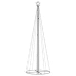 Juletre Kjegleformet Blå 310 Lysdioder 100X300 Cm