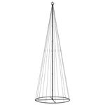 Juletre Kjegleformet Kaldhvit 732 Lysdioder 160X500 Cm