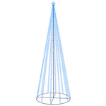 Juletre Kjegleformet Blå 732 Lysdioder 160X500 Cm