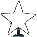 Juletre Med Bakkeplugg 108 Led Blå 180 Cm