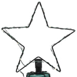 Juletre Med Bakkeplugg 310 Led Flerfarget 300 Cm