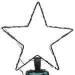 Juletre Med Bakkeplugg 310 Led Blå 300 Cm