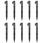 Juletre Med Bakkeplugg 310 Led Blå 300 Cm