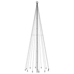 Juletre Med Bakkeplugg 732 Lysdioder Varmhvit 500 Cm