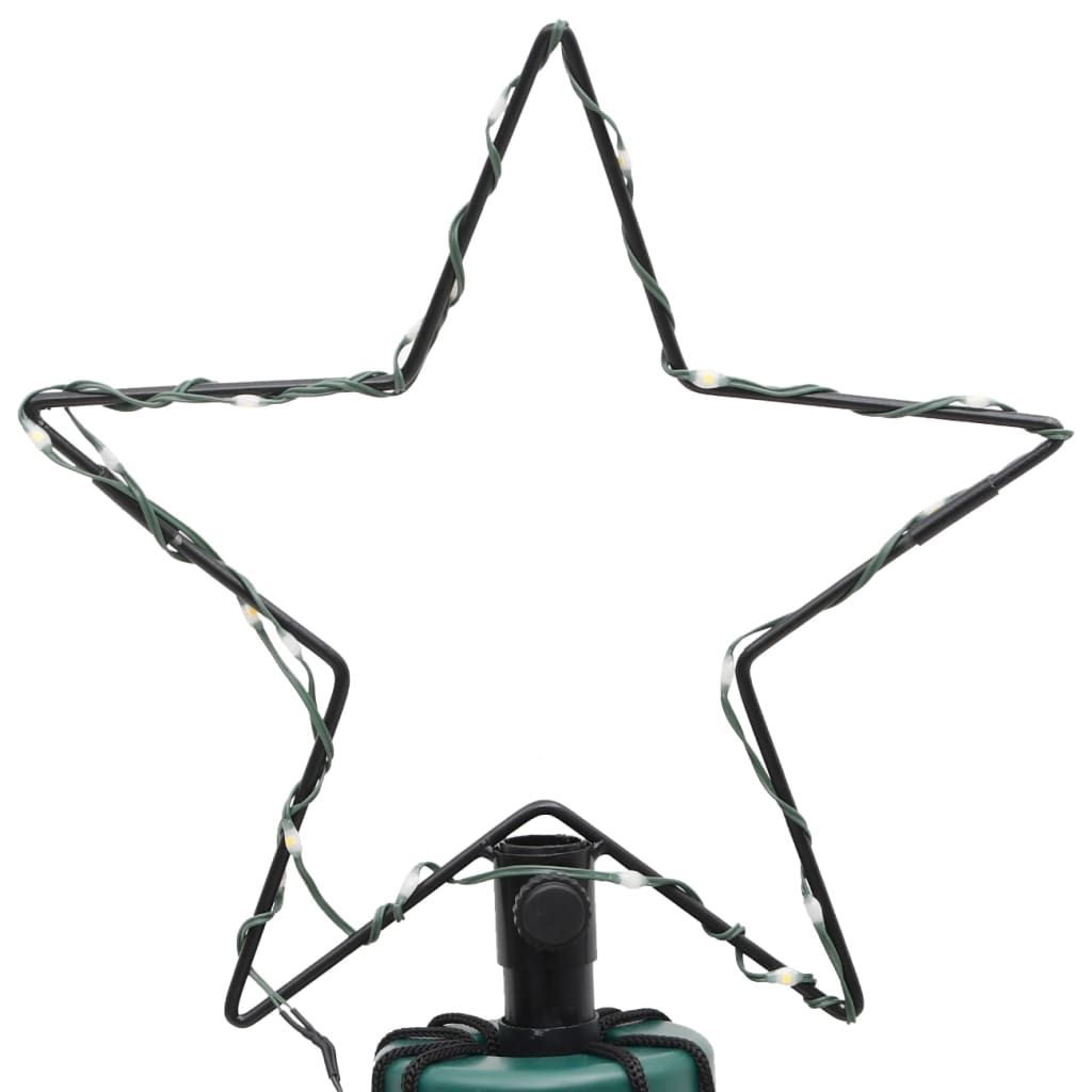 Juletre Med Bakkeplugg Blå 732 Lysdioder 500 Cm