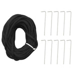 Juletre På Flaggstang 310 Led Fargerik 300 Cm