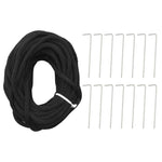 Juletre På Flaggstang 1134 Led Fargerik 800 Cm