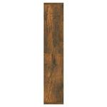 Speilskap Med Led Røkt Eik 91X15X76,5 Cm