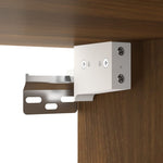 Speilskap Med Led Brun Eik 70X16,5X60 Cm