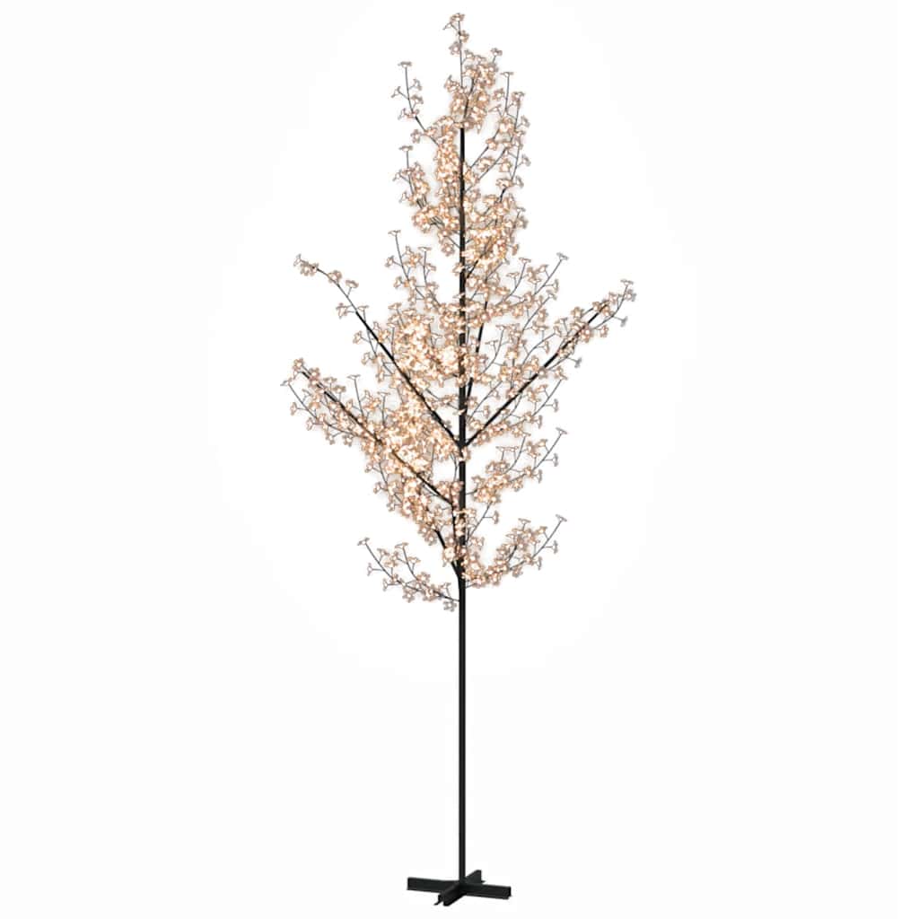 Led-Tre Kirsebærblomst Varmhvit 672 Lysdioder 400 Cm