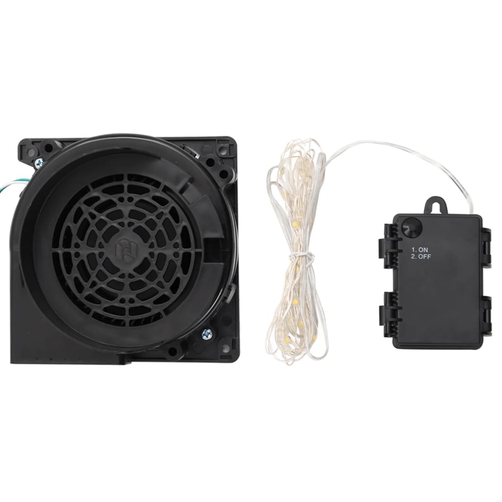 Oppblåsbar Julenisse Med Led 370 Cm