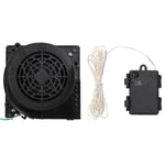 Oppblåsbar Snømann Med Led-Lys 370 Cm