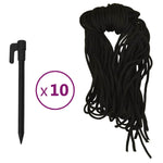 Oppblåsbar Julesnømann Med Lysdioder 455 Cm