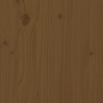 Sminkebord Honningbrun 95X50X134 Cm Heltre Furu