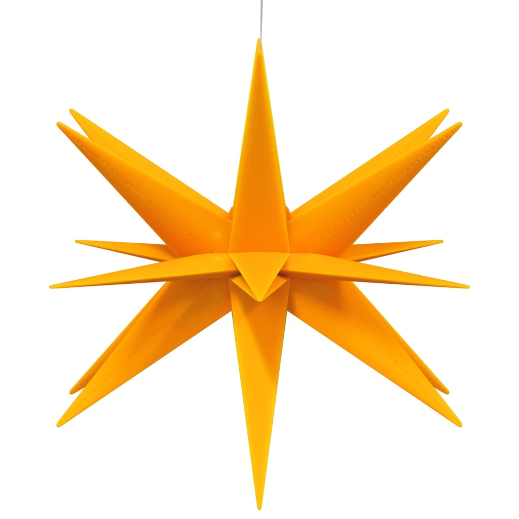 Julelys Med Led Sammenleggbar Gul 43 Cm