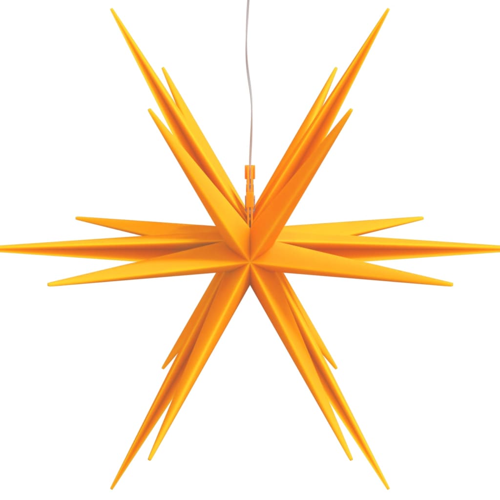 Julelys Med Led Sammenleggbar Gul 43 Cm