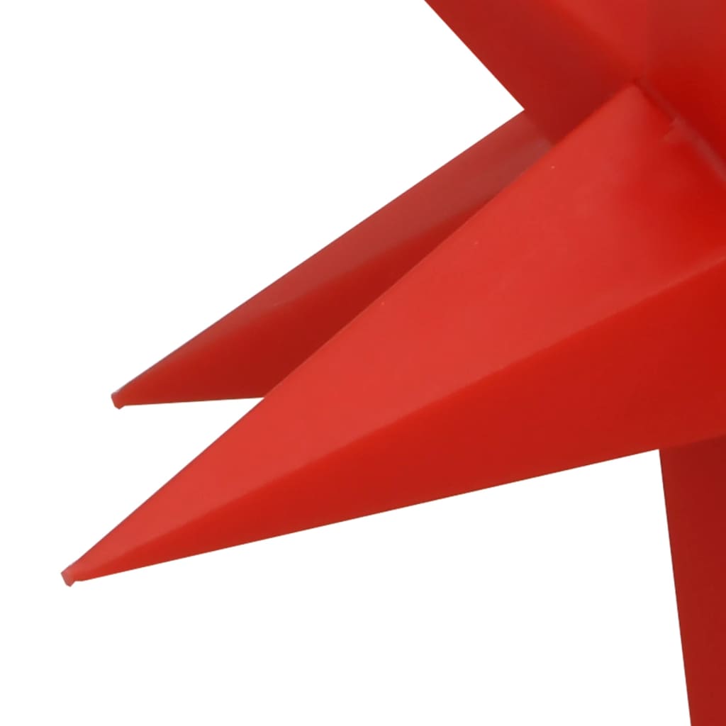 Julelys Med 10 Led Rød 10 Cm