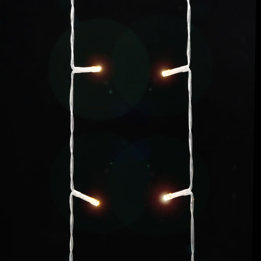 Juletrelys 320 Leds Varm Hvit 375 Cm