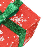 Opplyste Julegaver 3 Stk 64 Lysdioder Varm Hvit