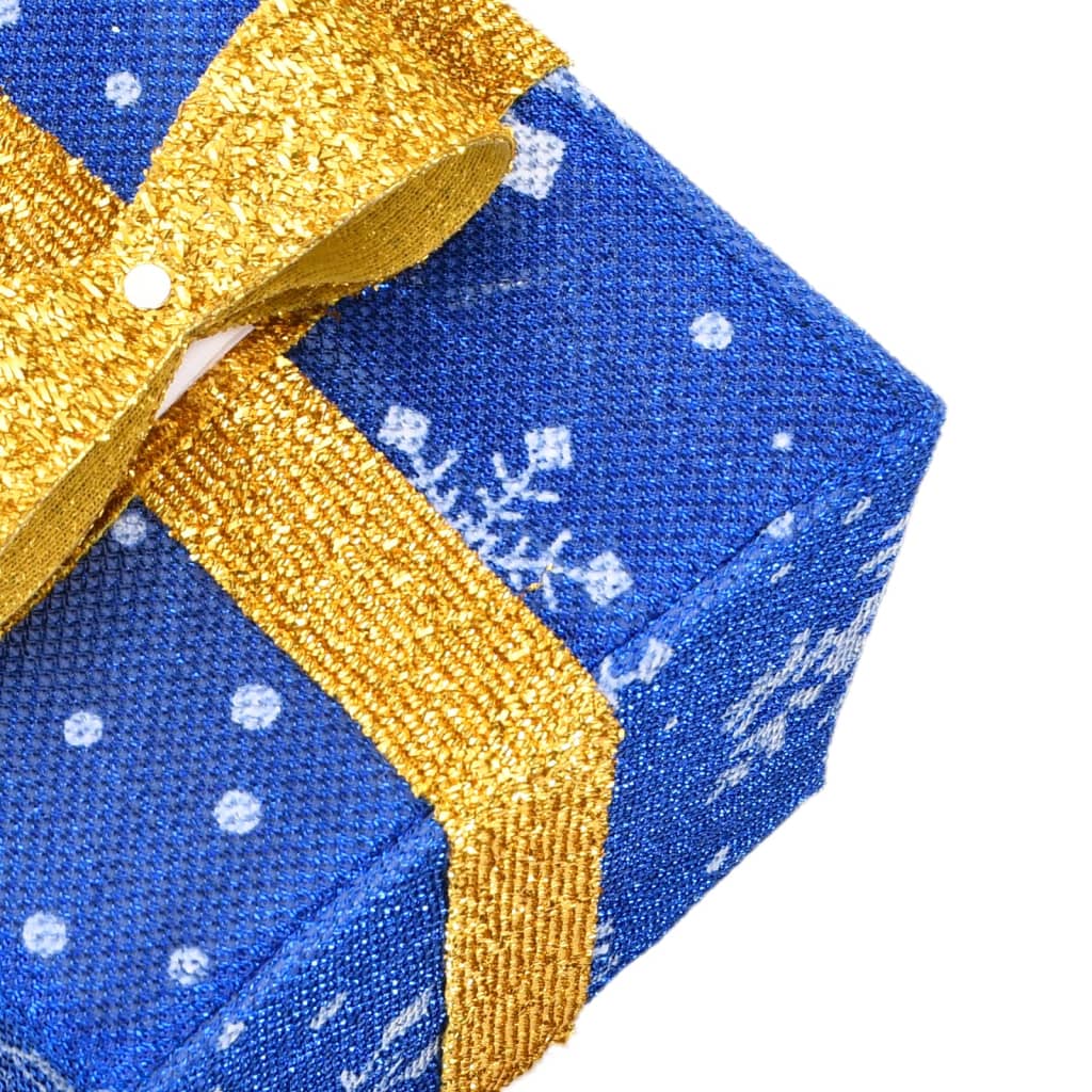 Opplyste Julegaver 3 Stk 64 Lysdioder Varm Hvit