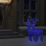 Reinsdyr Julepynt 2 Stk 60X16X100 Cm Akryl